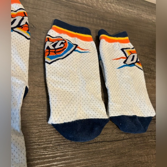 2 PAIR- STANCE Dress Socks- OKC Thunder NBA, Size L - Picture 4 of 4